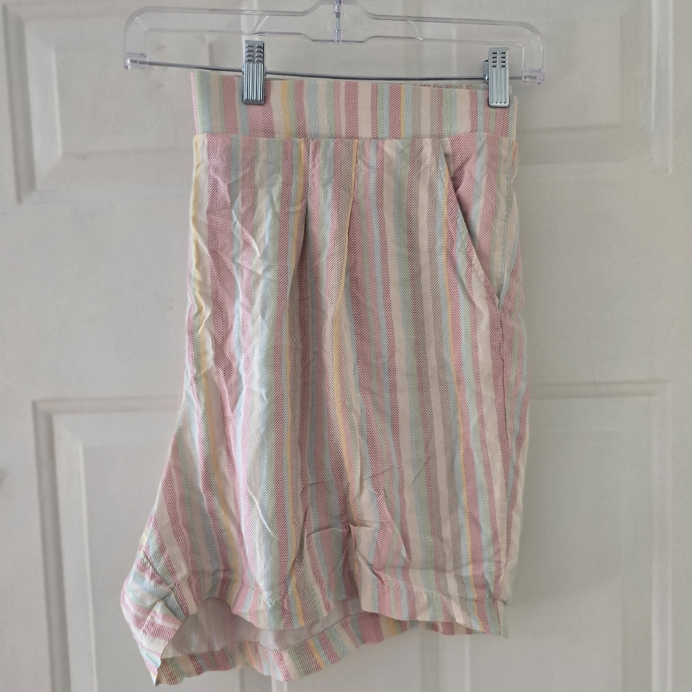 Striped Pastel Women's Shorts Torrid 3x